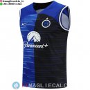 Senza Maniche Maglia Inter Milan 2023/2024 Blu Nero