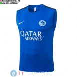 Senza Maniche Maglia Inter Milan 2026/2027 Blu Bianco