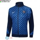 Giacca Lunga Zip Paris Saint Germain 25-26 Blu Navy