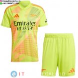 Maglia Set Completo Uomo Arsenal Portero 2024/2025 Giallo