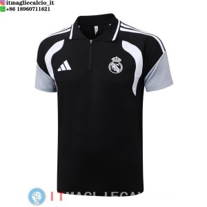 POLO Maglia Real Madrid 2026/2027 Nero Grigio