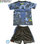 Maglia Bambino Brasile Speciale 2024 Blu Navy