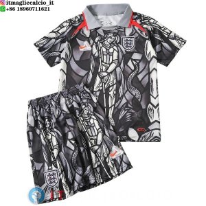 Maglia Bambino Inghilterra Speciale 2026 Grigio II Bianco