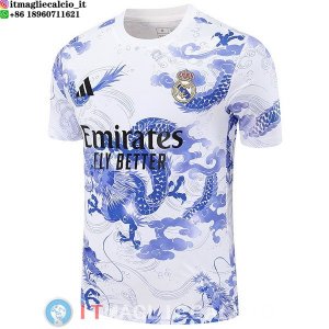Formazione Maglia Real Madrid 2025/2026 Bianco Blu