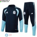 Giacca Full Zip e Pantaloni Allenamento Argentina 2026 Blu Navy