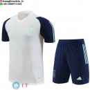 Formazione Maglia Set Completo Ajax 2023/2024 Bianco Verde Blu