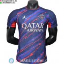Maglia Paris Saint Germain Speciale Giocatori 2025/2026 Nero Rosso Purpureo