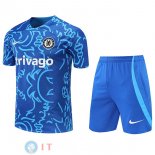 Formazione Maglia Set Completo Chelsea 2022/2023 Blu Bianco