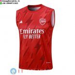 Senza Maniche Maglia Arsenal 2023/2024 Rosso Bianco