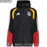 Giacca a Vento Germania 2026 Nero Rosso