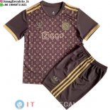 Maglia Concetto Set Completo Bambino 2023/2024 Marrone