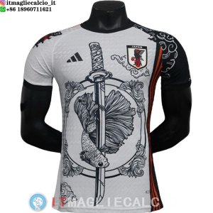 Thailandia Maglia Giappone Speciale Giocatori 2024 Bianco Nero