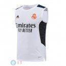 Senza Maniche Maglia Real Madrid 2022/2023 Bianco Nero