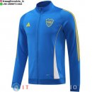 Giacca Lunga Zip Boca Juniors 24-25 Blu