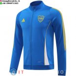 Giacca Lunga Zip Boca Juniors 24-25 Blu
