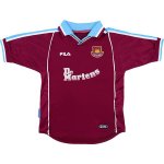 Retro Maglia Originali West Ham United Prima 1999/2000 Rosso