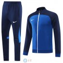Giacca Set Completo Lunga Zip Nike 22-23 II Blu
