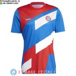 Thailandia Maglia Bayern Monaco Pre-partita 2023/2024 Blu Rosso