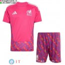 Maglia Messico Set Completo Uomo Portiere 2026 Rosa