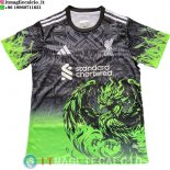 Thailandia Maglia Liverpool Speciale 2025/2026 Verde Nero