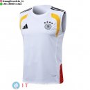 Senza Maniche Maglia Germania 2026 Bianco
