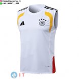 Senza Maniche Maglia Germania 2026 Bianco