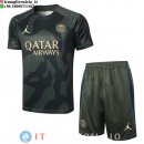 Formazione Maglia Set Completo Paris Saint Germain 2024/2025 Verde Navy