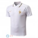 POLO Maglia Francia 2022 Bianco