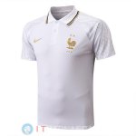 POLO Maglia Francia 2022 Bianco POLO Maglia Francia 2022 Bianco