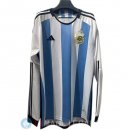 Thailandia Maglia Argentina 3 Stars Prima Coppa Del Mondo 2022 ML