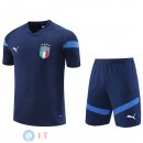 Formazione Set Completo Maglia Italia 2022 Blu Navy