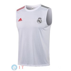 Senza Maniche Maglia Real Madrid 2021/2022 I Bianco