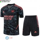 Formazione Set Completo Maglia Arsenal 2023/2024 Nero Verde