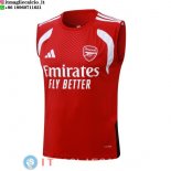 Senza Maniche Maglia Arsenal 2026/2027 Rosso Bianco Senza Maniche Maglia Arsenal 2026/2027 Rosso Bianco