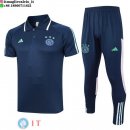 POLO Maglia Set Completo Ajax 2023/2024 Blu Navy