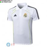 POLO Maglia Real Madrid 2025/2026 Bianco Verde