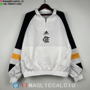 Giacca A Vento Flamengo 2023/2024 Bianco Nero Giallo