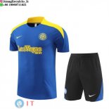 Formazione Set Completo Maglia Inter Milan 2024/2025 Blu Giallo Nero