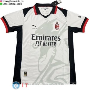 Thailandia Maglia AC Milan Portiere 2025/2026 Bianco