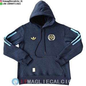 Felpa con Cappuccio Argentina 2026 Blu