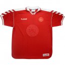 Retro Maglia Danimarca Prima 1998 Rosso