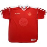 Retro Maglia Danimarca Prima 1998 Rosso