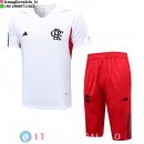 Formazione Maglia Set Completo Flamengo 2023/2024 Rosso Bianco