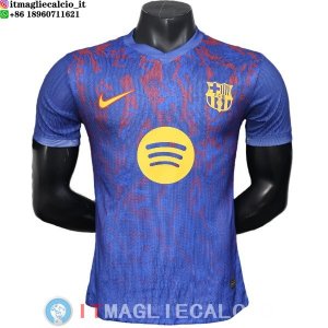Thailandia Maglia Barcellona Speciale Giocatori 2025/2026 Blu Rosso Giallo