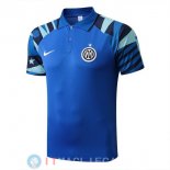 POLO Maglia Inter Milan 2022/2023 Blu Verde