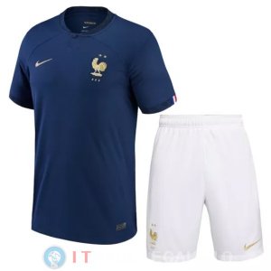 Maglia Bambino Francia Prima Coppa Del Mondo 2022