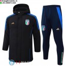 Giacca in Cotone Set Completo Italia 2025 Nero Blu
