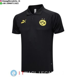 POLO Maglia Borussia Dortmund 2023/2024 Nero