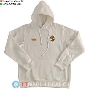 Giacca Felpa Cappuccio Juventus 25-26 Bianco