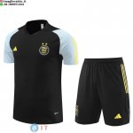 Formazione Set Completo Maglia Algeria 2023 Nero Grigio